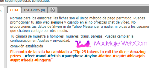 Chat de Chaturbate