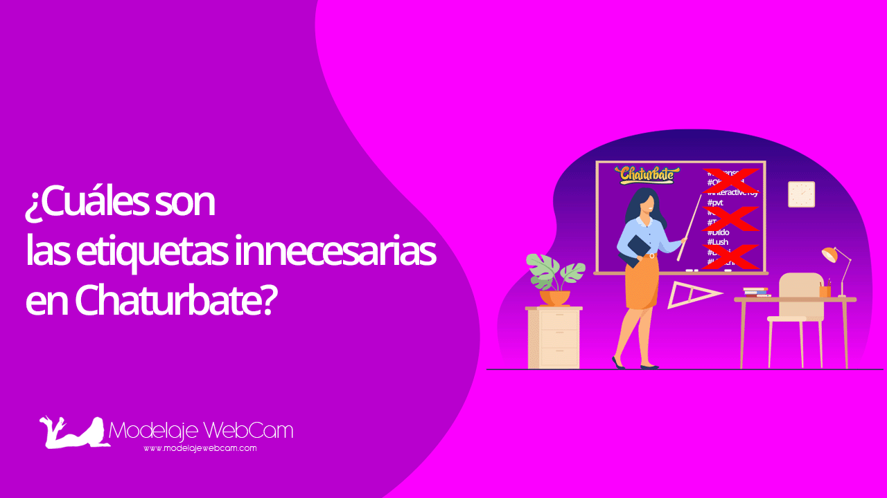 Etiquetas innecesarias en Chaturbate