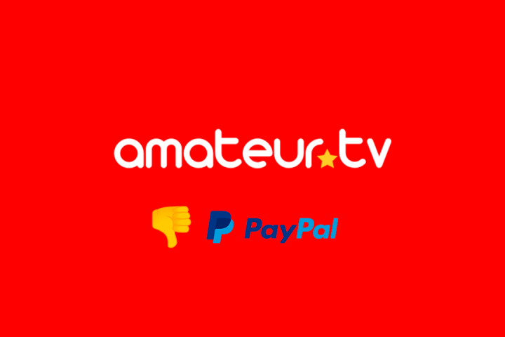 Amateur.tv retira Paypal