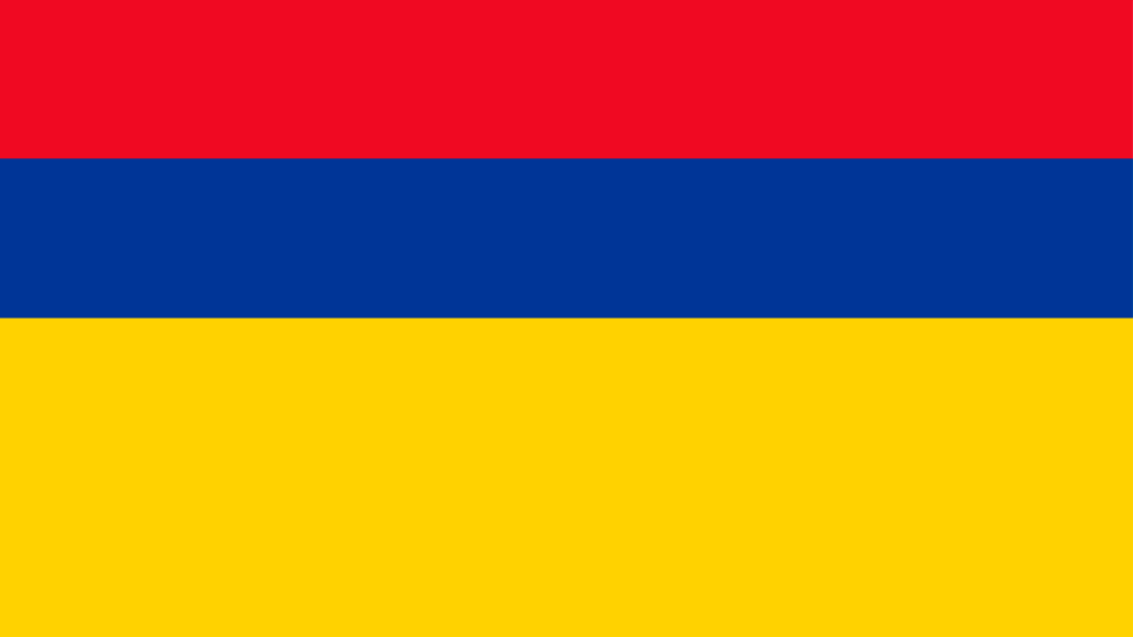 Bandera invertida de colombia