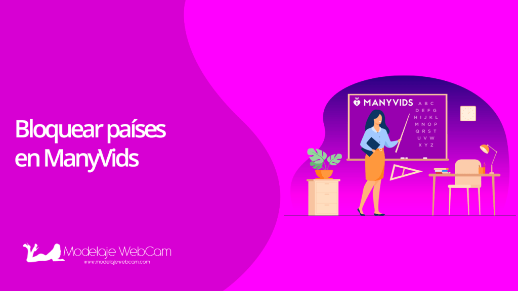 Bloquear países en ManyVids