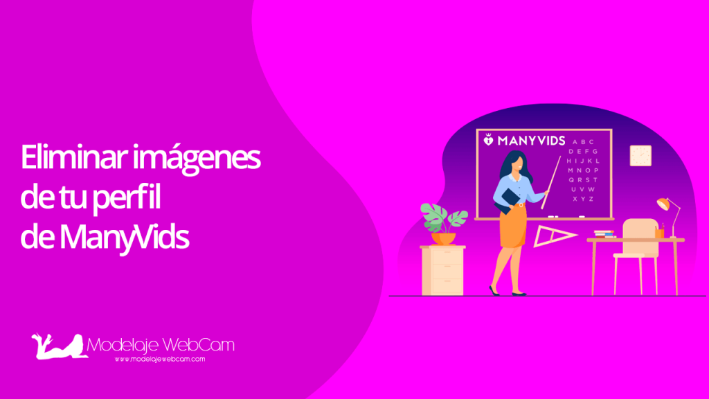 Eliminar imágenes de tu perfil de manyvids