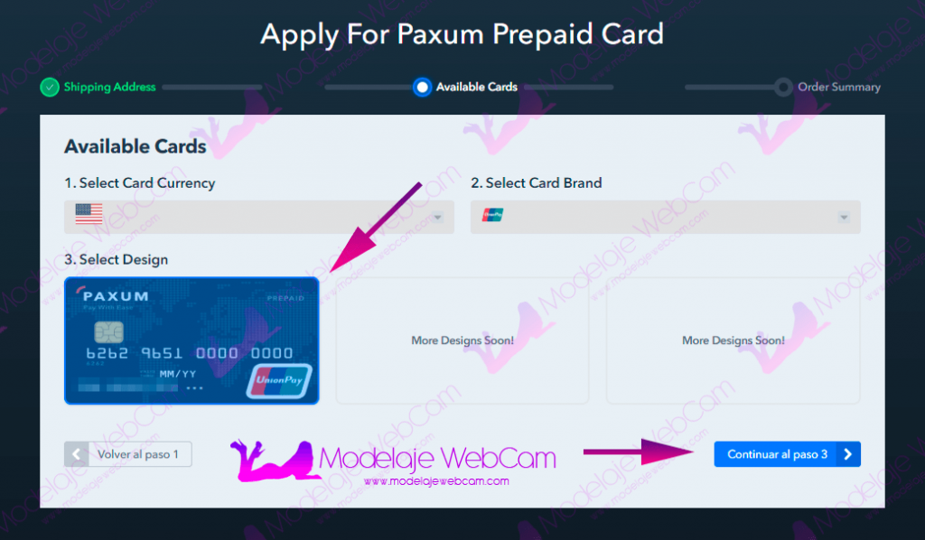 Cómo solicitar la tarjeta prepago Paxum