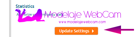 Chaturbate Update Settings