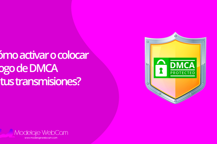 Cómo activar o colocar el logo de DMCA en tus transmisiones