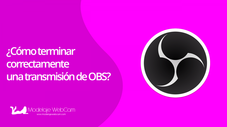 ¿Cómo terminar correctamente una transmisión de OBS?