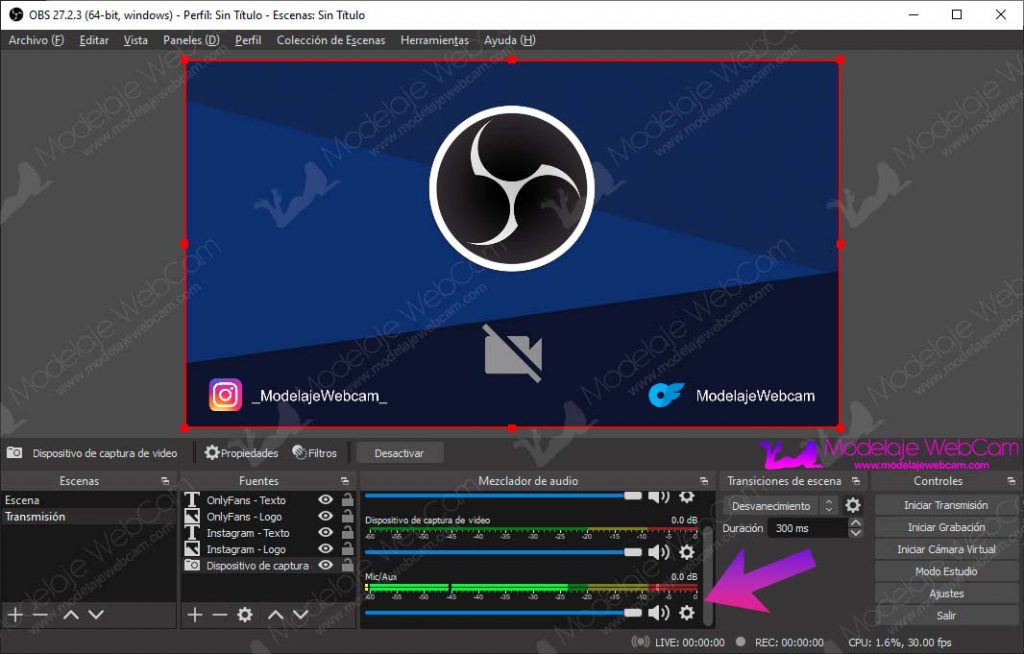 OBS - Cómo aumentar el volumen del micrófono para tu transmisión
