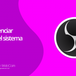 Silenciar sonidos del sistema o equipo en OBS