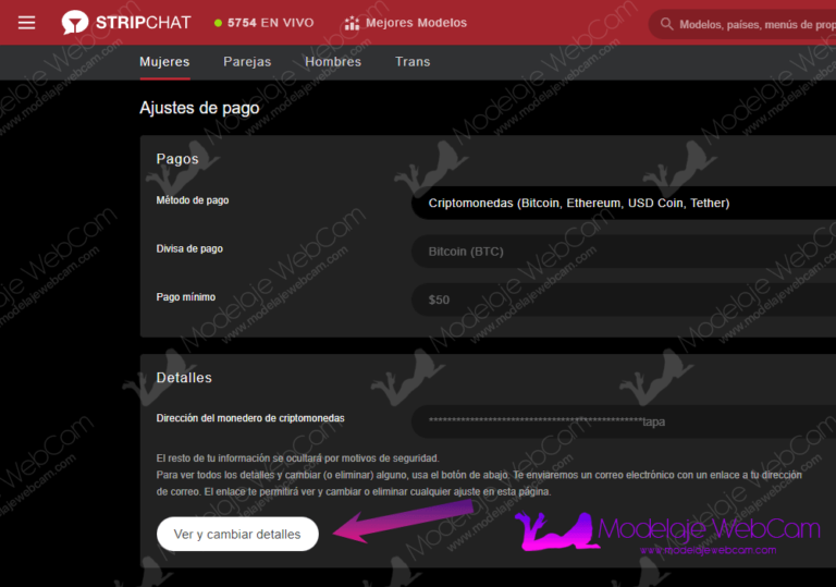 ¿Cobrar ganancias de Stripchat con OnSpot? - Modelaje WebCam