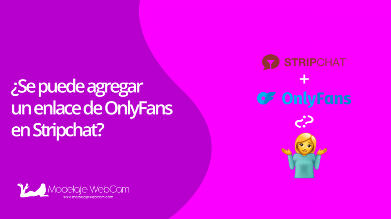 ¿Se puede agregar un enlace de OnlyFans en Stripchat?