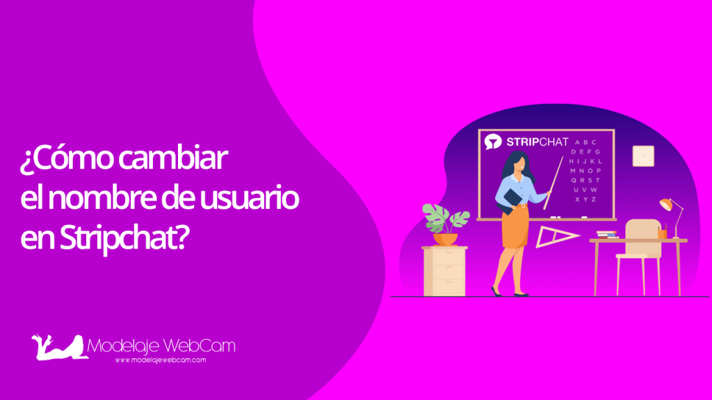Cómo cambiar el nombre de usuario en Stripchat