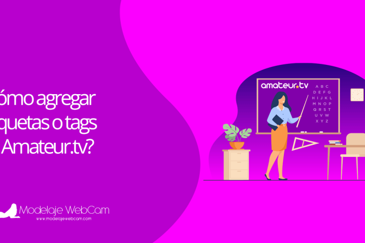Cómo agregar etiquetas o tags en Amateur.tv