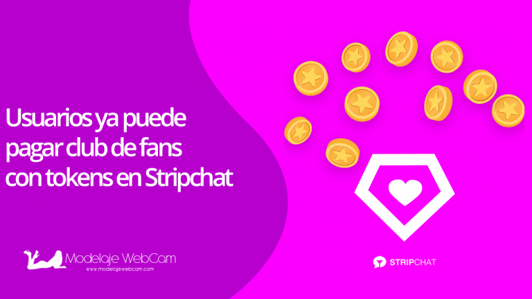 Usuarios ya pueden pagar club de fans con tokens en Stripchat
