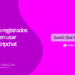 Usuarios no registrados ya no pueden usar el chat de Stripchat