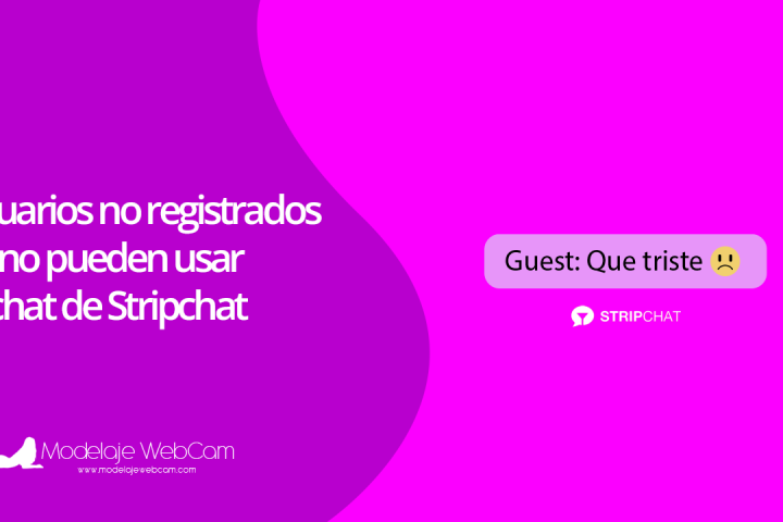 Usuarios no registrados ya no pueden usar el chat de Stripchat