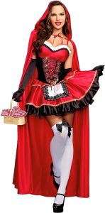 Disfraces sexys de Halloween - Caperucita roja gótica