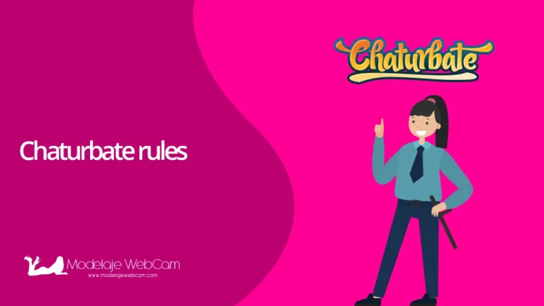 Chaturbate rules for users and models