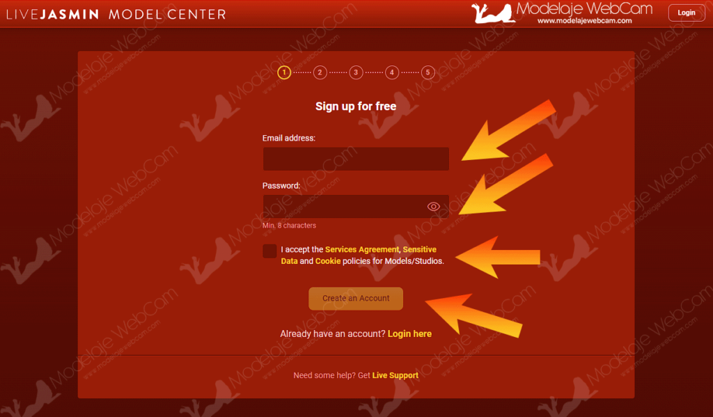input-e-mail-and-password-in-livejasmin