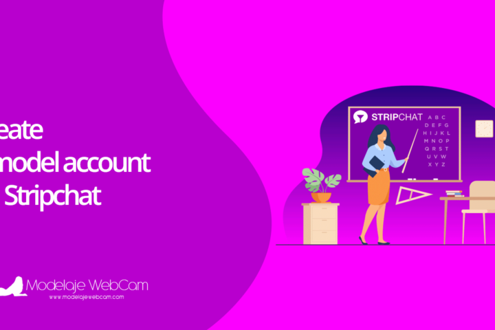 Create a model account on Stripchat