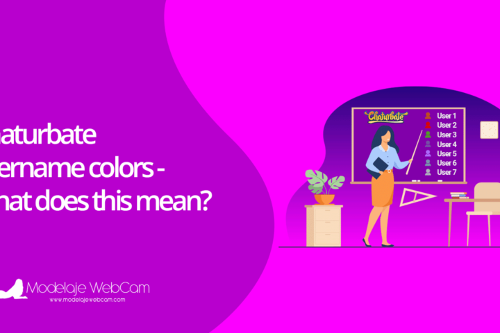 Chaturbate username colors - What does this mean