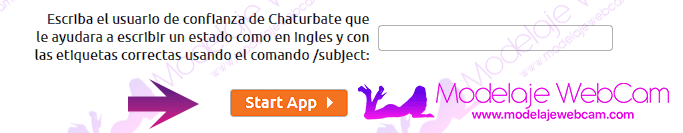 Chaturbate - Iniciar aplicación V1