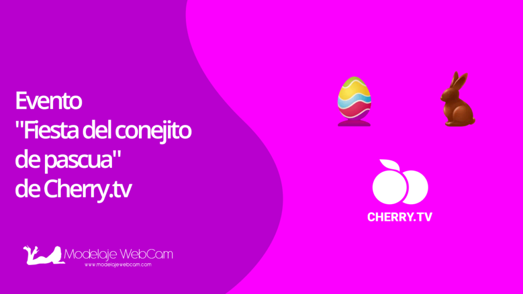 Evento "Fiesta del conejito de pascua" de Cherry.tv