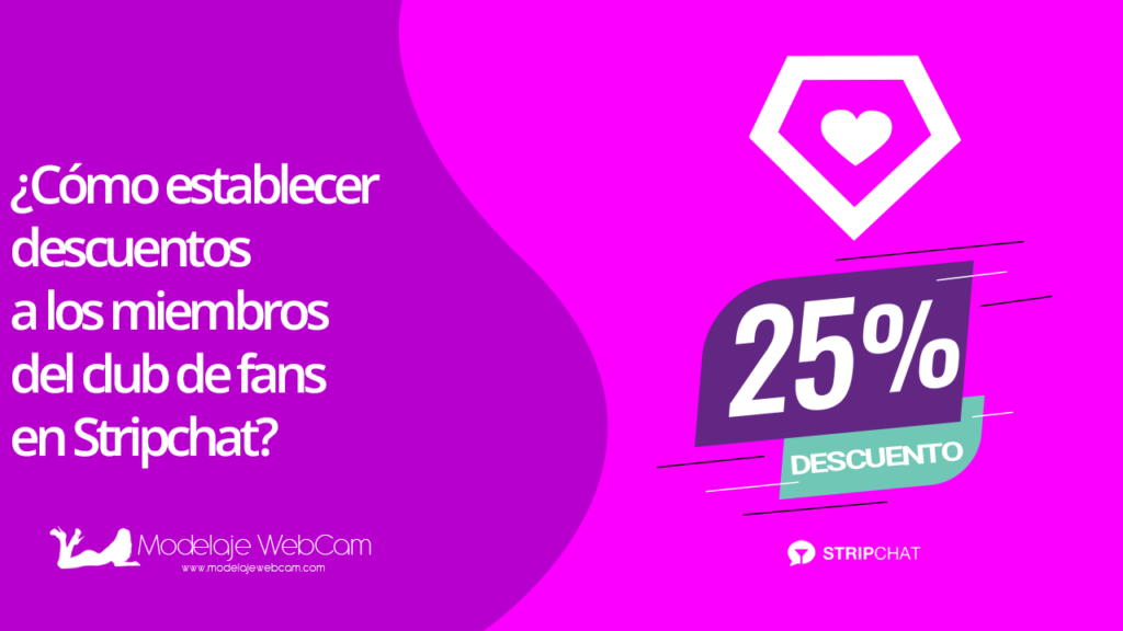 Cómo establecer descuentos a los miembros del club de fans en Stripchat