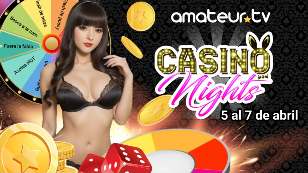 evento "Casino Night 2024" en Amateur.tv