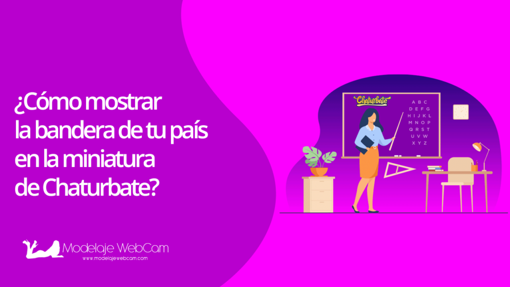 Cómo mostrar la bandera de tu país en la miniatura de Chaturbate