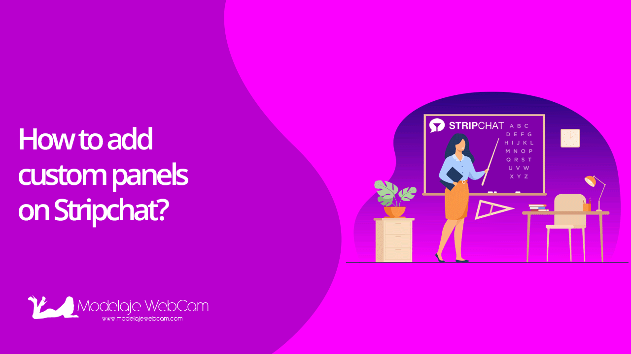 How to add custom panels on Stripchat