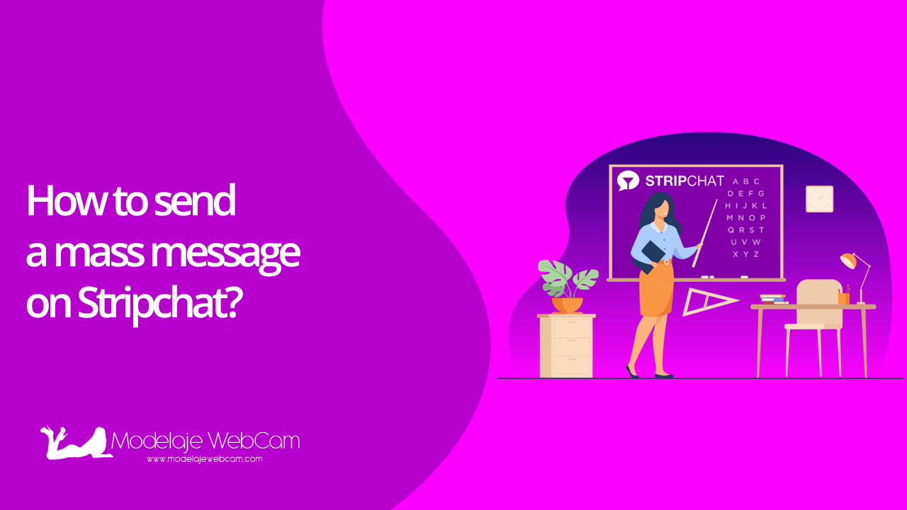 How to send a mass message on Stripchat?
