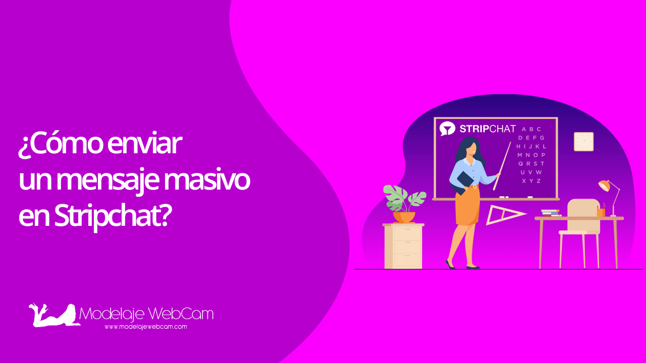 ¿Cómo enviar un mensaje masivo en Stripchat?