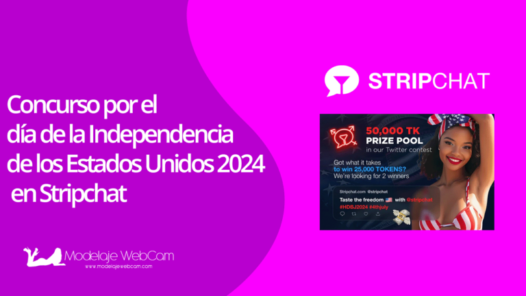 Concurso por el día de la Independencia de los Estados Unidos 2024 en Stripchat