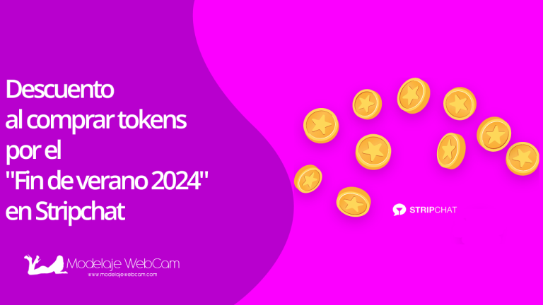 Descuento al comprar tokens por el «Fin de verano 2024» en Stripchat