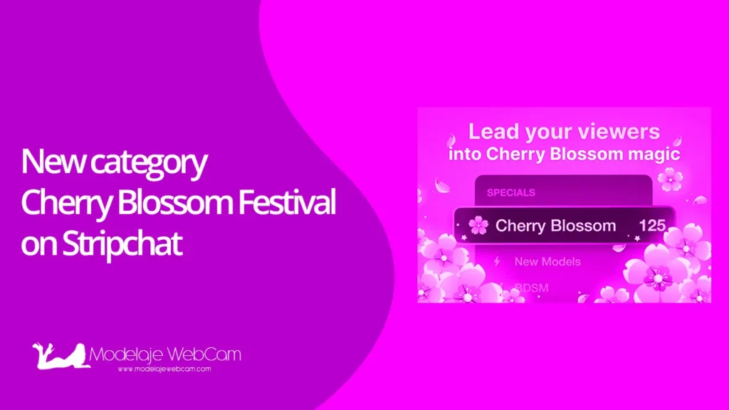 New category Cherry Blossom Festival on Stripchat
