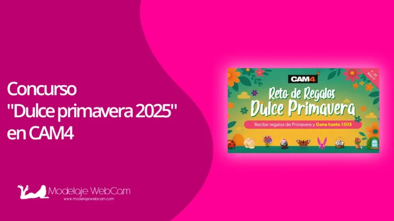 Concurso «Dulce primavera 2025» en CAM4