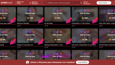 Colocar correctamente títulos videos en Stripchat