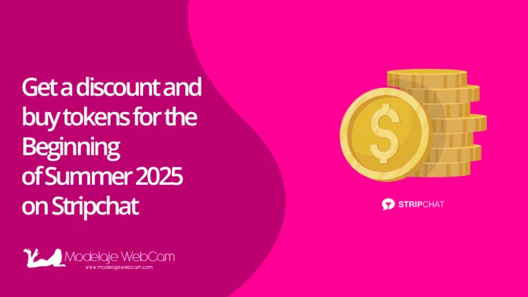 Get a discount, buy tokens for the “Beginning of Summer 2025” on Stripchat