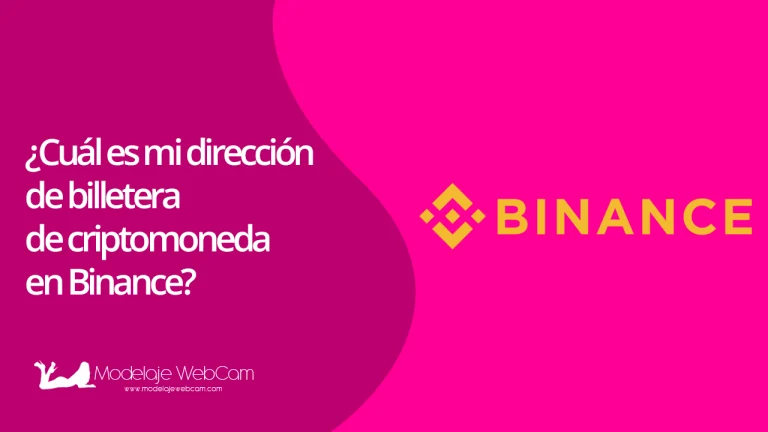 ¿Cuál es mi dirección de billetera de criptomoneda en Binance?
