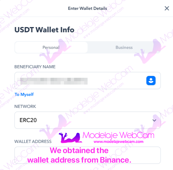 Paxum - Crypto - Wallet Info