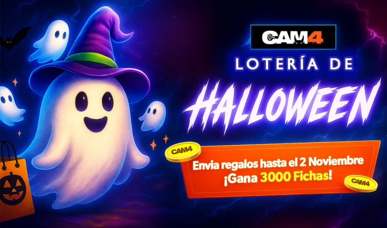 Lotería de Halloween 2025 para usuarios en CAM4